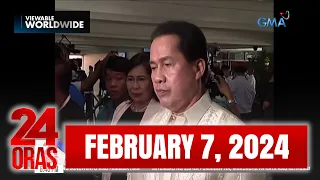 24 Oras Express: February 7, 2024 [HD]