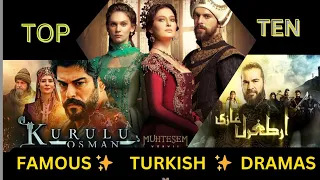 Top ten famous Turkish Dramas | popular Turkish Dramas | Trending Turkish Dramas✨💖