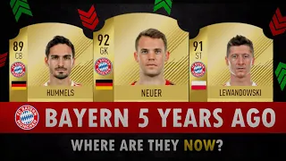 WHAT FC BAYERN MUNICH LOOKED LIKE 5 YEARS AGO! 🤯😱