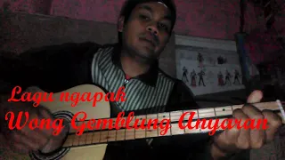 Video Lagu ngapak koplak -Wong Gila