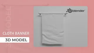 Cloth banner blender modeling tutorials| blender 3d modeling tutorials | graphitake