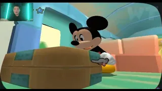 THERE IS A MOVING RUBBER DUCKIE! Mickey Magic Mirror Part 3
