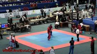 WAKO Kickboxing EC 2010: LC -84kg Final: Miskovic(CRO) vs Niziolek(POL)