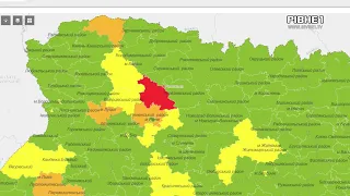 Костопільщина червона: на Рівненщині змінився поділ на карантинні зони