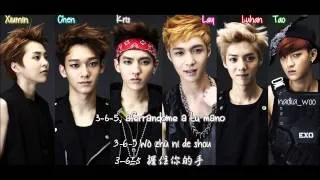 EXO- M - 3.6.5 [ Sub Español /PinYin/Chinese] (Color Coded)