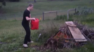 Bonfire explosion win!