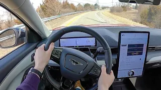 2021 Ford Mustang Mach-E - POV Test Drive (Binaural Audio)