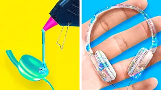 3D PEN VS GLUE GUN!  || Amazing DIY Crafts And Hacks  by 123 GO! Series