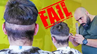 I TRIED SOMETHING! DO YOU THINK IT HAPPENED? SKIN FADE / HAIRCUT FOR MEN / ASMR / #fails