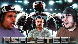 BEST HIDDEN GEM MOVIE! | Real Steel (2011) Group MOVIE REACTION