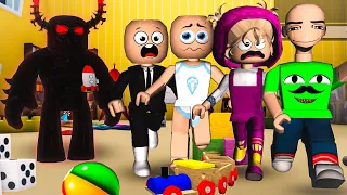 DAYCARE STORY 2 W/BOBBY, JJ, BOSS BOY, AND MASH | Roblox | Funny Moments