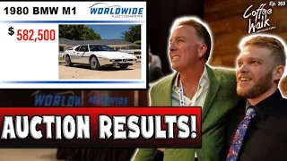 SOLD: BMW M1, Rare Porsche's and Split-Window Corvette - How did we do at this car auction?!?