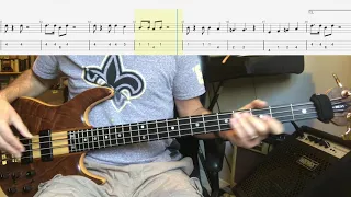 I Wanna Dance with Somebody by Whitney Houston Isolated Bass Cover with Tablature