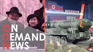 Kim Jong-un Brings 10-Year-Old Daughter to MASSIVE Military Parade