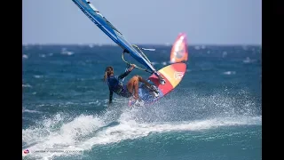 Philip Köster, Iballa Moreno and Victor Fernández in Tenerife PWA World Cup - Highlight