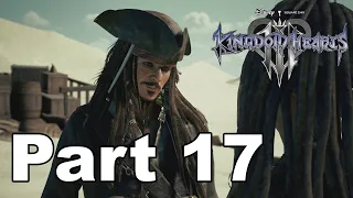 KINGDOM HEARTS 3 Gameplay Walkthrough JACK SPARROW Pirates of the Caribbean Part 17 - No Commentary