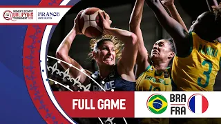 Brazil v France - Full Game and - FIBA Women's Olympic Qualifying Tournament 2020