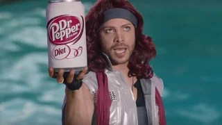 Diet Dr Pepper Commercial 2017 Lil' Sweet Justin Guarini Pool Toy