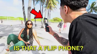 Getting Girl’s Number’s With A Flip Phone!