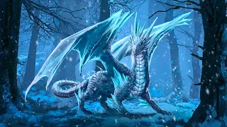Dark Fantasy Music – Snow Dragon Forest | Winter, Mystery