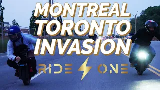 MONTREAL / TORONTO INVASION EUC RIDEOUT - Ride One Toronto