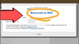 Returned to NVC / USCIS - What does it mean & What to do Next ?  US Immigration & Embassy ( 221 g )