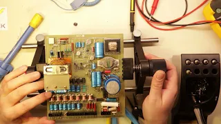 Oscilloscope Repair Update Philips PM3244 PSU