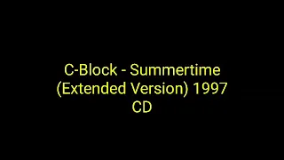 C-Block - Summertime (Extended Version) 1997 CD_dance house