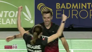 Match point - Søndergaard / Bergstein vs Mairs / Moore - XD, Final - Irish Open 2022