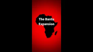 The Bantu Expansion