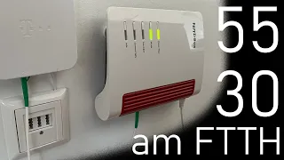 Fritzbox 5530 am Telekom FTTH Anschluss betreiben