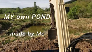 MAKING my OWN POND