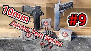 10mm Ammo Testing Series: #9 Underwood Hardcast FN 200gn | 5" AND 3.8" Barrels | Accuracy/Gel