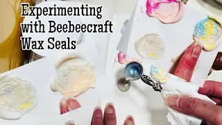 Trying Out Wax Seal Stamps from Beebeecraft | Save 10% with Coupon Code Lace10 | Lace Covered Skies