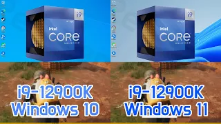 Windows 10 vs Windows 11 with i9-12900K + RTX 3060 (7 Games / FHD / 1080p)