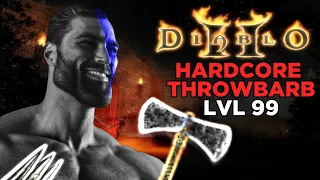 Diablo 2 Resurrected THROW BARB HARDCORE LADDER