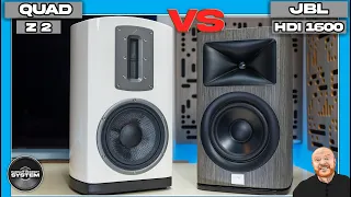 JBL HDI 1600 VS Quad Z2 HiFi Speaker Sound Demo Comparison !