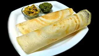 बाजार जैसा क्रिस्पी मसाला डोसा चटनी और आलू मसाला के साथ | Masala Dosa Recipe | Dosa | kabitaskitchen