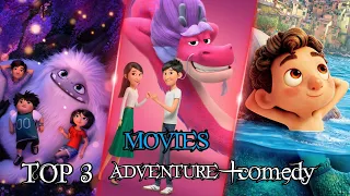 Top 3 Best Adventure | Action | Comedy Hollywood Animation Movies | in Hindi | Link In Description