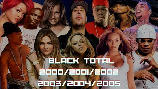 🔴 BLACK TOTAL - HIP HOP 2000 - 2005