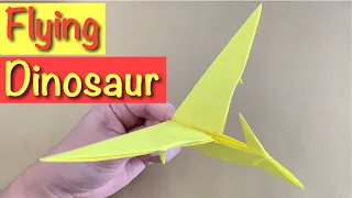 ORIGAMI DINOSAUR FLYING PTERODACTYL