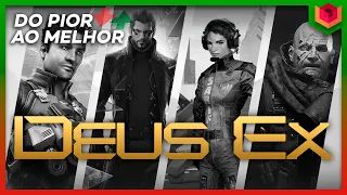 Qual é o melhor jogo da franquia DEUS EX, segundo a crítica? - Ranking Do Pior ao Melhor