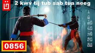 dab hais hmoob - 0856 - 2 kwv tij tub sab tua neeg txeeb nyiaj thiab ntaub