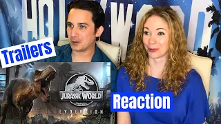 Jurassic World Evolution 1 & 2 Trailer Reaction