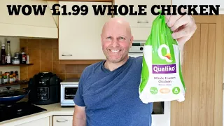 WOW! £1.99 WHOLE CHICKEN | Budget Supermarket Cooking Review