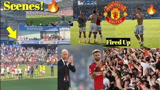 Scenes!!🔥Lisandro Martinez Fired Up At Full-time + United Players Applauding Manchester vs Brighton