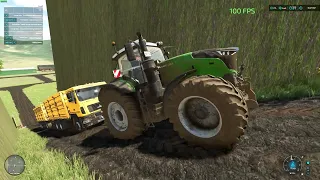 Farming Simulator 22 -FENDT-  (Logitech g29 + Logitech 3d extreme pro)