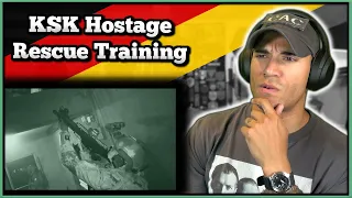 US Marine reacts to German KSK Hostage Rescue Training