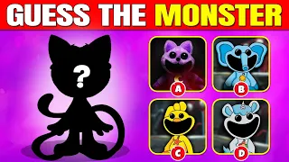 Guess The MONSTER By VOICE & SHADOW | Smiling Critters, POPPY PLAYTIME CHAPTER 3, Garten of Banban 6