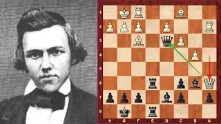 Chess Strategy: The Evolution of Chess Style #18 - Paul Morphy's game vs Louis Paulsen